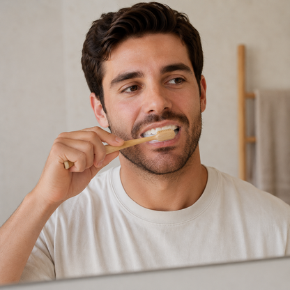 Boar Bristle & Bamboo Toothbrush